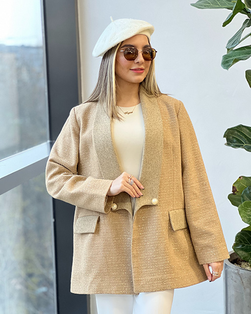 کت شنل یقه آرشال